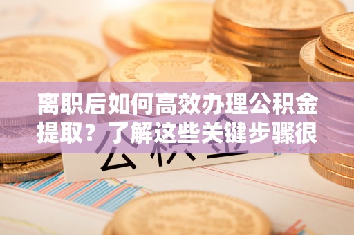坪山新区离职后如何高效办理公积金提取？了解这些关键步骤很重要！
