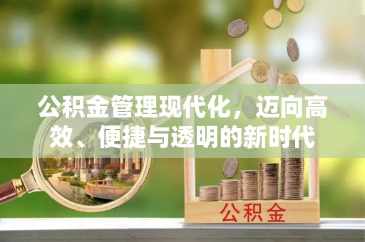 坪山新区公积金管理现代化，迈向高效、便捷与透明的新时代