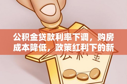 坪山新区公积金贷款利率下调，购房成本降低，政策红利下的新机遇