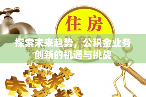 坪山新区探索未来趋势，公积金业务创新的机遇与挑战