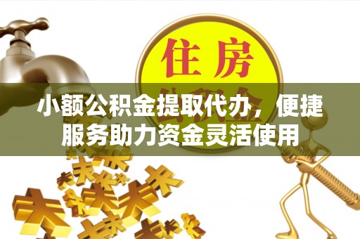 坪山新区小额公积金提取代办，便捷服务助力资金灵活使用