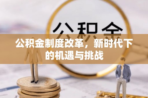 坪山新区公积金制度改革，新时代下的机遇与挑战