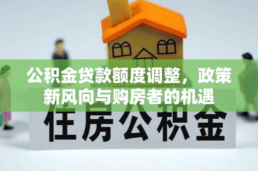 坪山新区公积金贷款额度调整，政策新风向与购房者的机遇