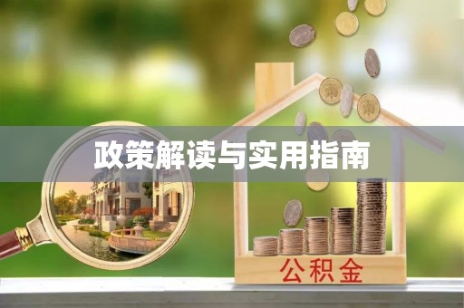 坪山新区政策解读与实用指南