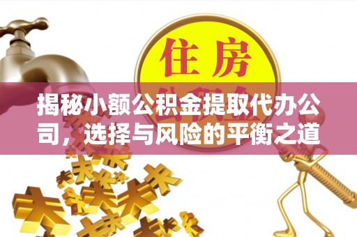 坪山新区揭秘小额公积金提取代办公司，选择与风险的平衡之道