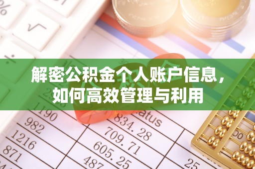 坪山新区解密公积金个人账户信息，如何高效管理与利用