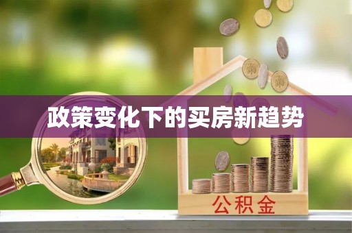 坪山新区政策变化下的买房新趋势