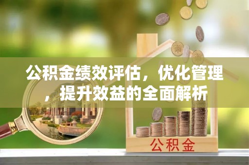 坪山新区公积金绩效评估，优化管理，提升效益的全面解析