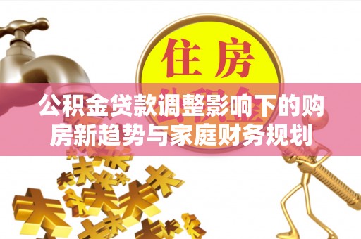 坪山新区公积金贷款调整影响下的购房新趋势与家庭财务规划