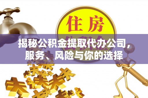 坪山新区揭秘公积金提取代办公司，服务、风险与你的选择