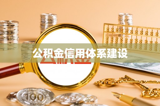 坪山新区公积金信用体系建设