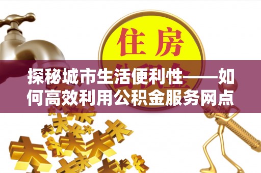 坪山新区探秘城市生活便利性——如何高效利用公积金服务网点查询工具