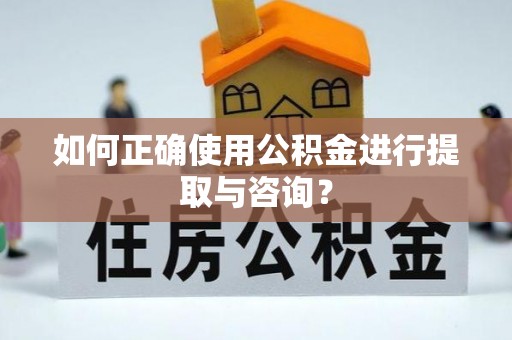 坪山新区如何正确使用公积金进行提取与咨询？