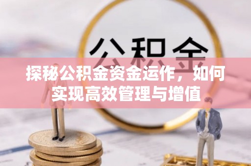 坪山新区探秘公积金资金运作，如何实现高效管理与增值
