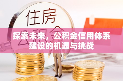 坪山新区探索未来，公积金信用体系建设的机遇与挑战